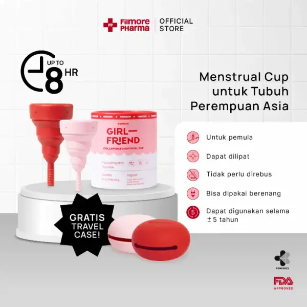 FILMORE Girlfriend Menstrual Cup | OBGYN-Approved | Collapsible